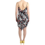 Costume National Floral silk mini dress SIG11657-1