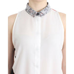 Costume National White shirt assymetric hem dress SIG11647-2