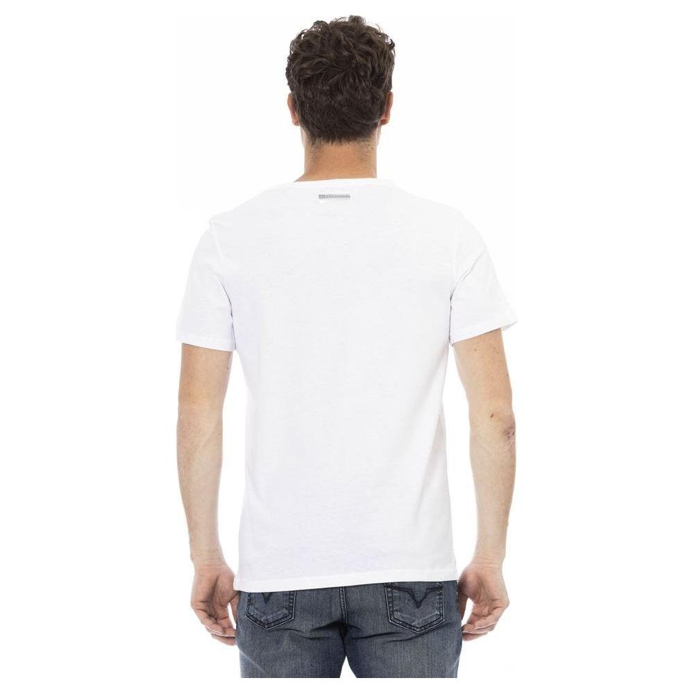 Bikkembergs White Cotton Men T-Shirt BI-22051-L