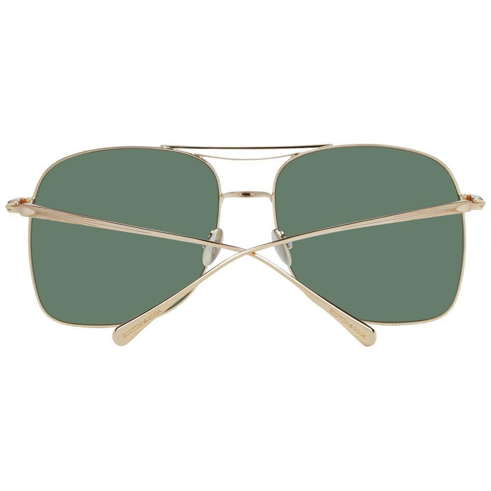 Scotch & Soda Gold Women Sunglasses