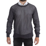 Dolce & Gabbana Purple Runway Netz Pullover Netted Sweater GTH10674-5