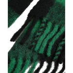 Dolce & Gabbana Black Green Buffalo Check Poncho Coat Jacket JKT3750-40