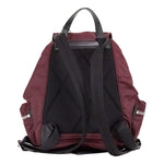 Burberry Medium Burgundy Econyl Nylon Rucksack Drawstring Backpack Bookbag 46530