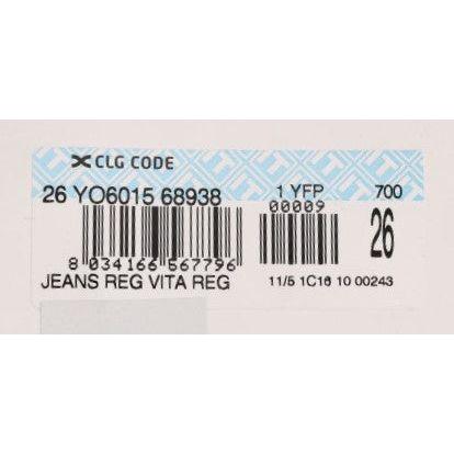 Acht Black Denim Cotton Bottoms Slim Fit Jeans Jeans & Pants