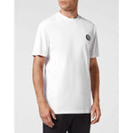 Plein Sport White Cotton Men's T-Shirt PL-12010-XXL