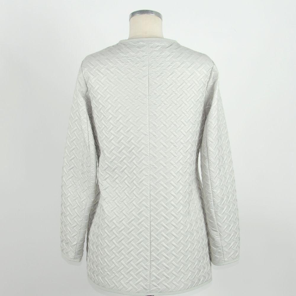 Emilio Romanelli White Polyester Women Jacket EM-957-IT44|L