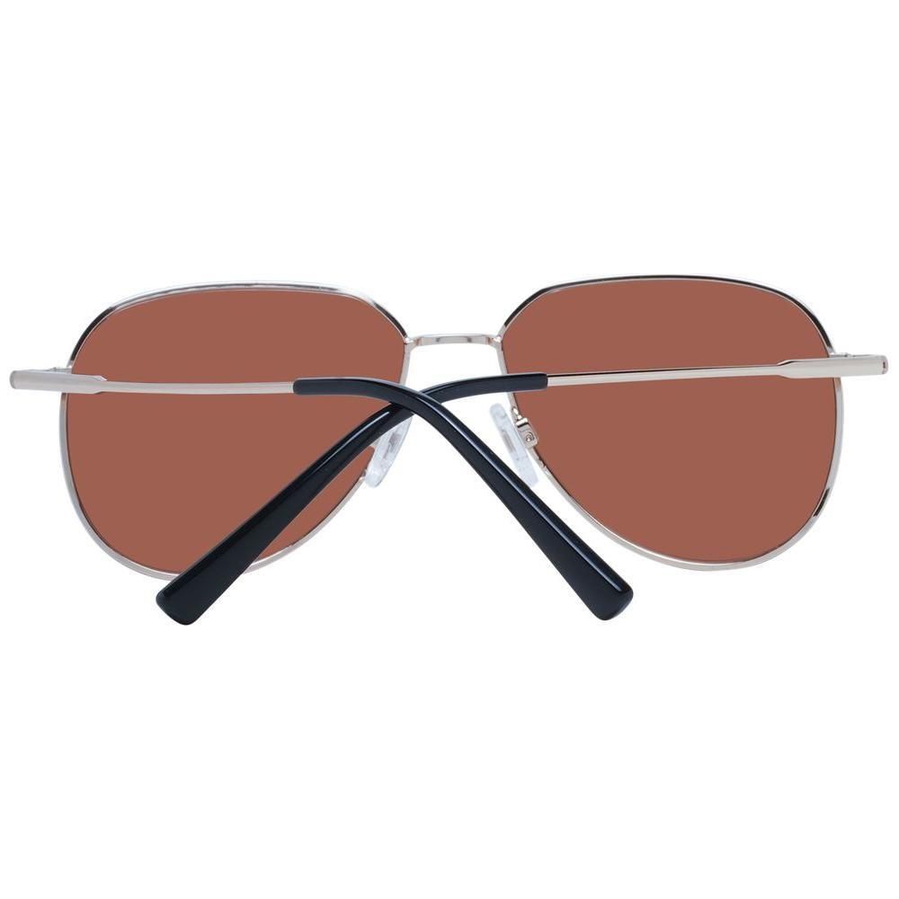 Serengeti Rose Gold Metal Sunglasses