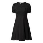 Love Moschino Black Polyester Women Dress LO-7021-IT38|XS
