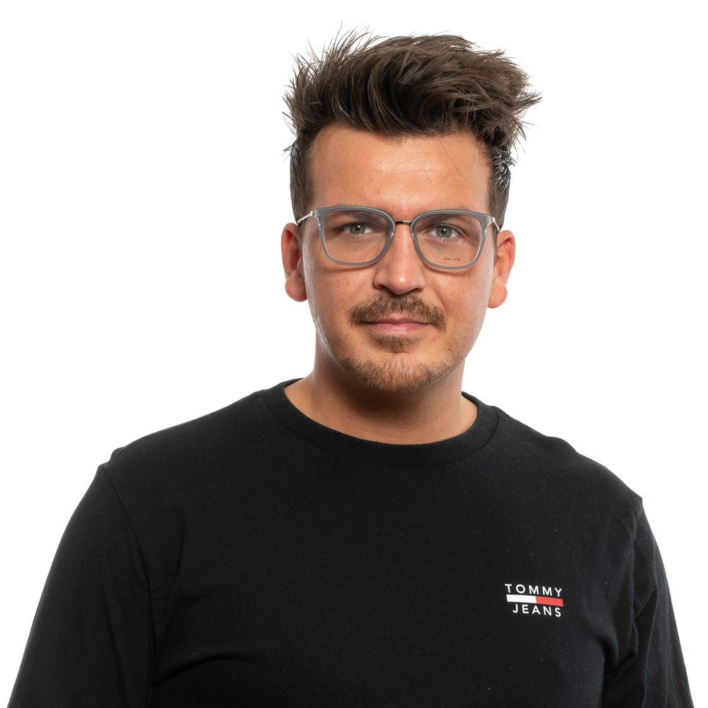 Police Gray Metal & Plastic Glasses (Frames)