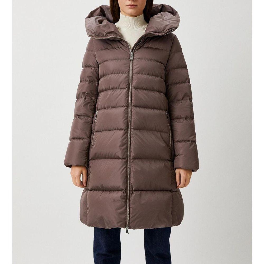 Add Brown Polyamide Jackets & Coat AD-13457-IT42|M