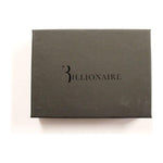 Billionaire Italian Couture Black Leather Cardholder Wallet VAS1445