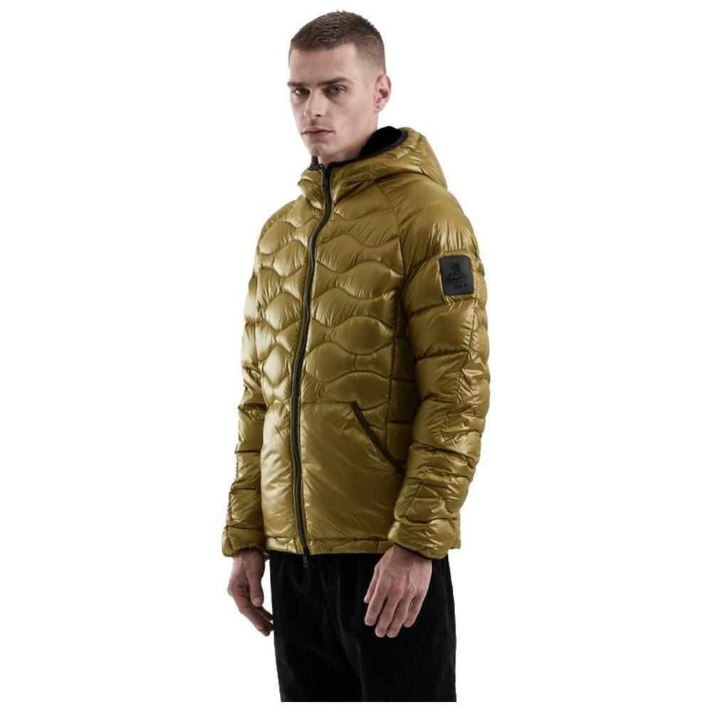 Refrigiwear Yellow Nylon Men Jacket