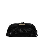 Dolce & Gabbana Black Nylon Fabric Belt Waist Fanny Pack Bag BAG4106