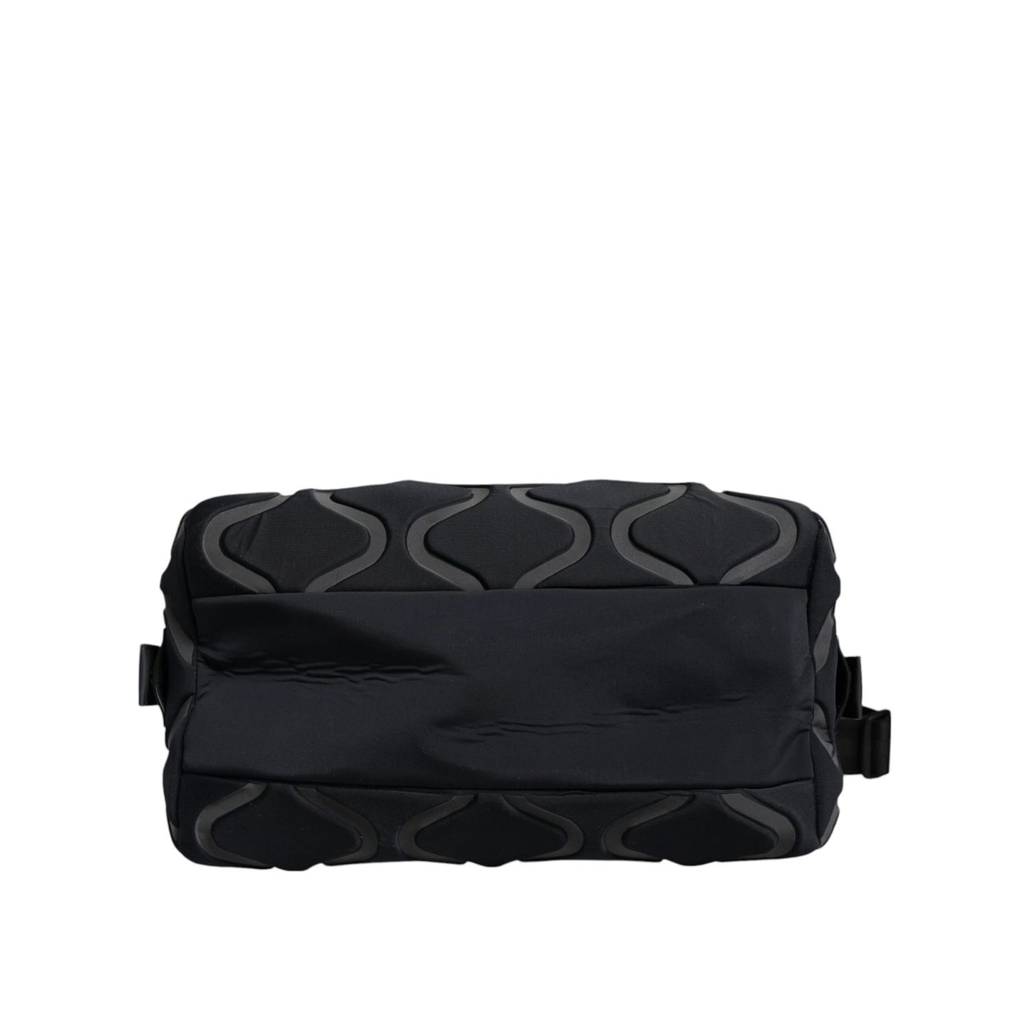 Dolce & Gabbana Black Neoprene Logo Sport Gym Duffel Shoulder Bag