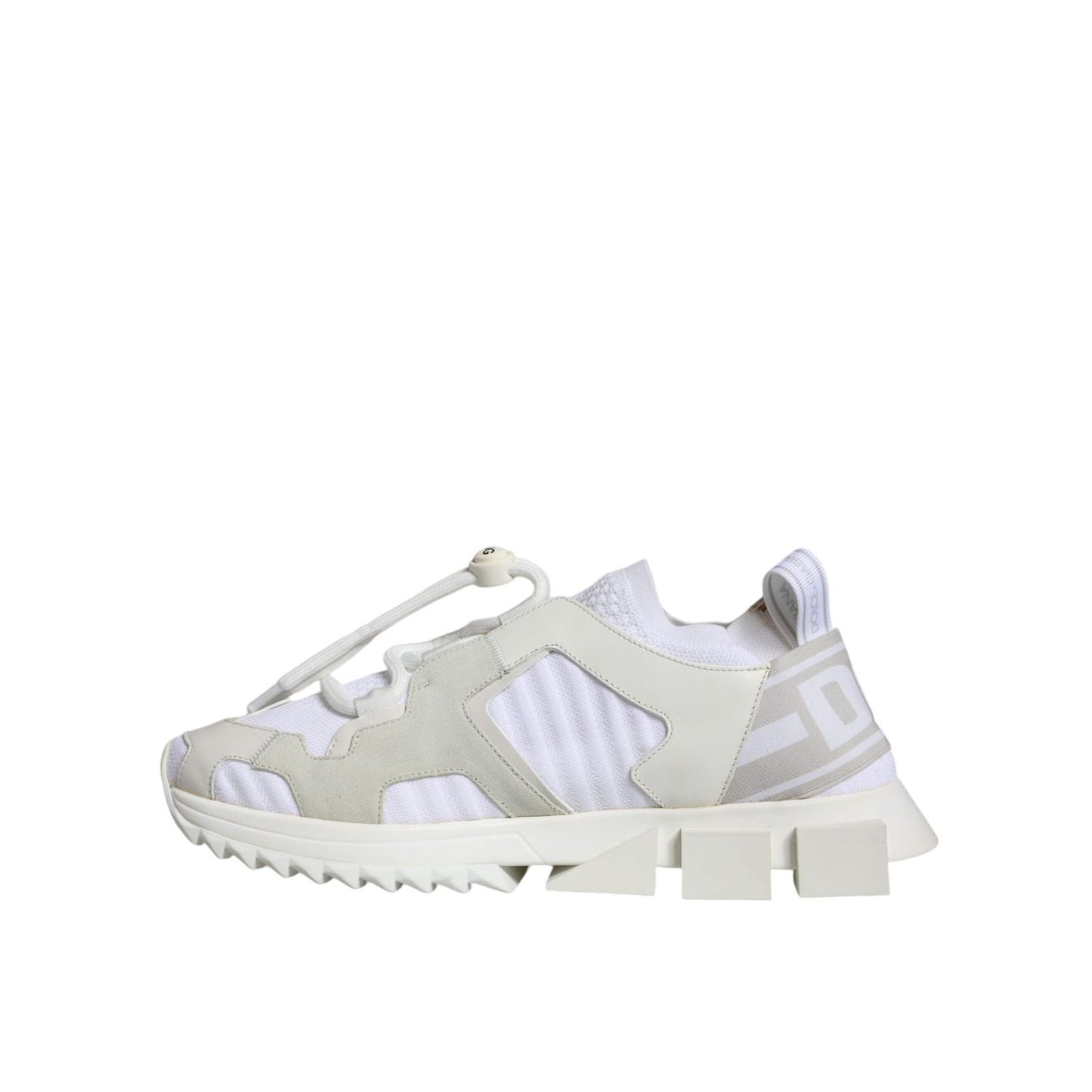 Dolce & Gabbana White Mesh Sorrento Trekking Sneakers Shoes LA12647-37