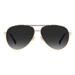 Jimmy Choo Gold Metal Sunglasses
