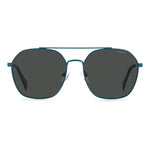Polaroid Blue Stainless Steel Sunglasses