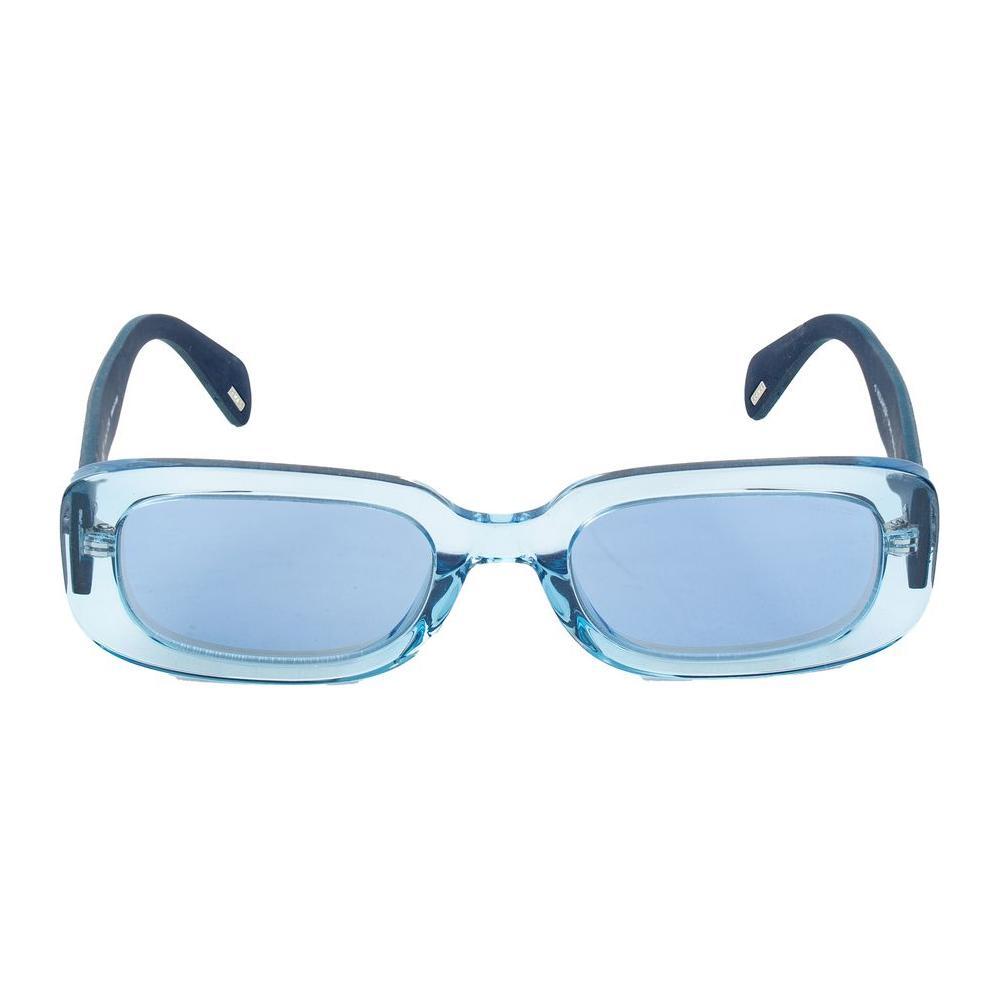 Police Blue Acetate Sunglasses