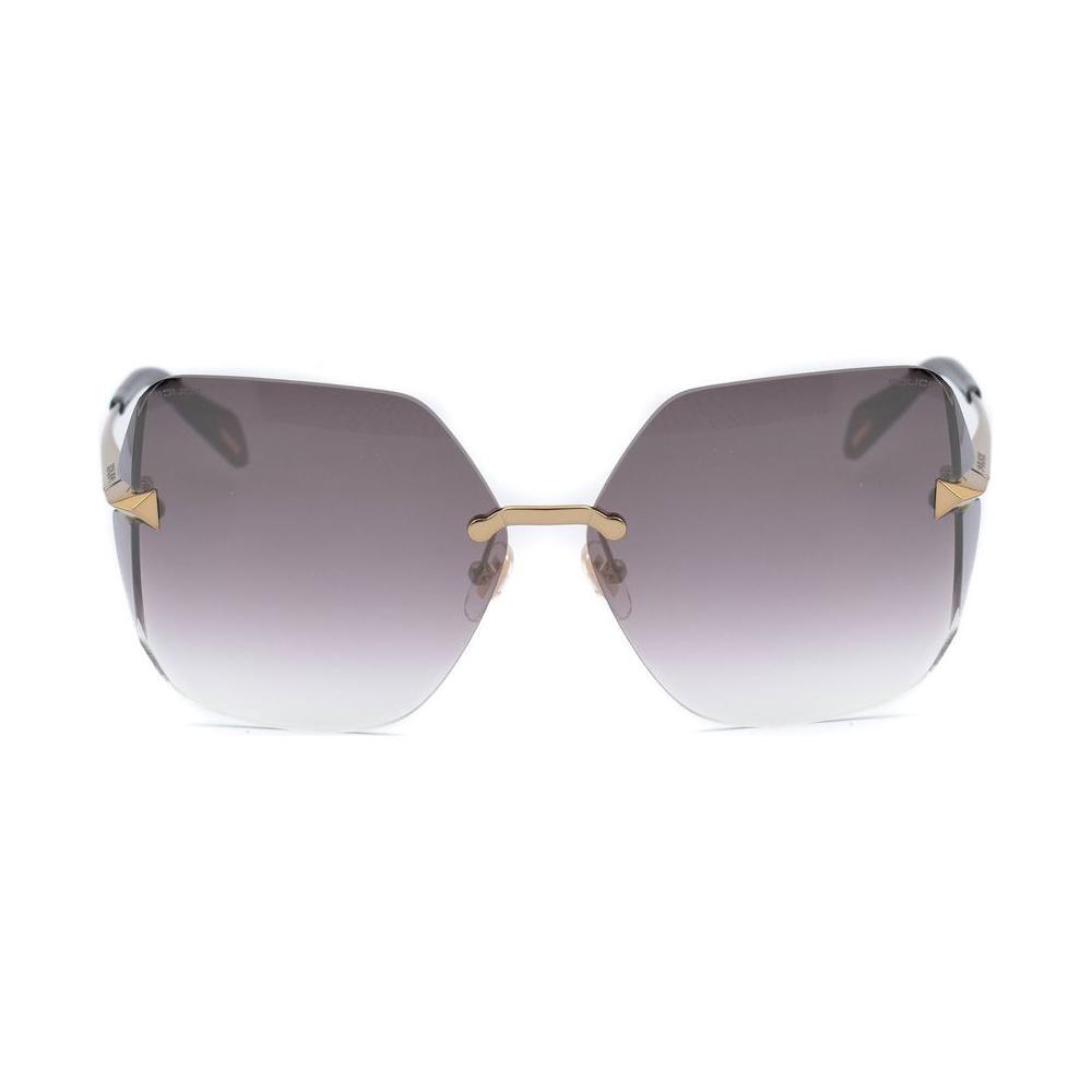 Police Gold Metal Sunglasses