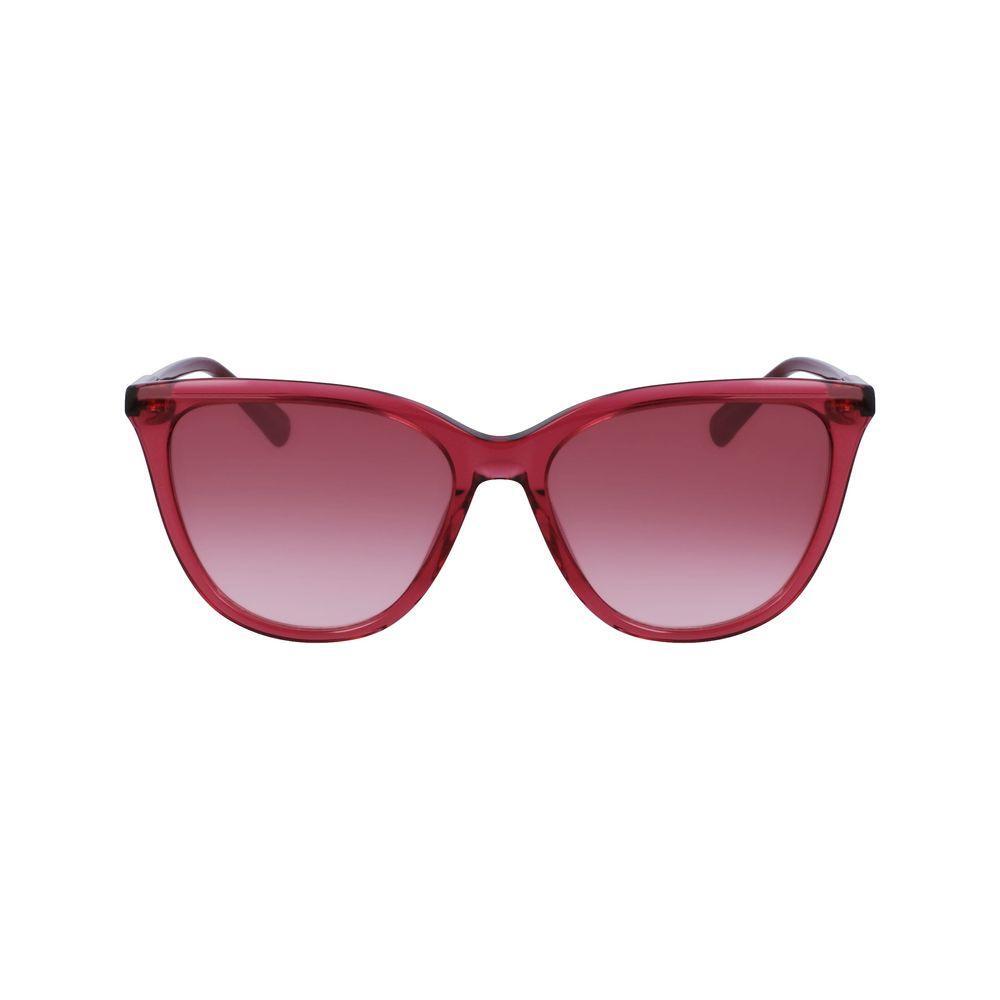 Longchamp Red Acetate Sunglasses LOLO718S601AC