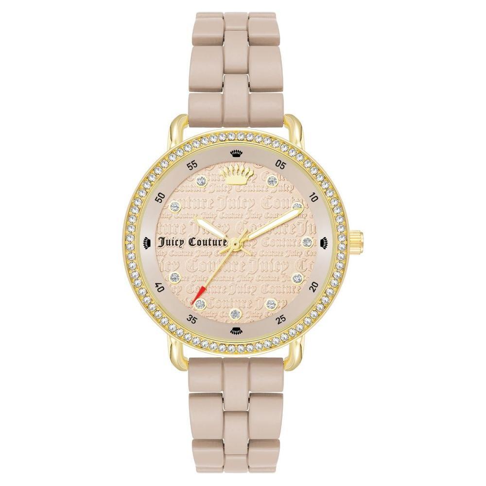 Juicy Couture Beige Metal Watch