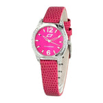 Chronotech Multicolor Leather Watch