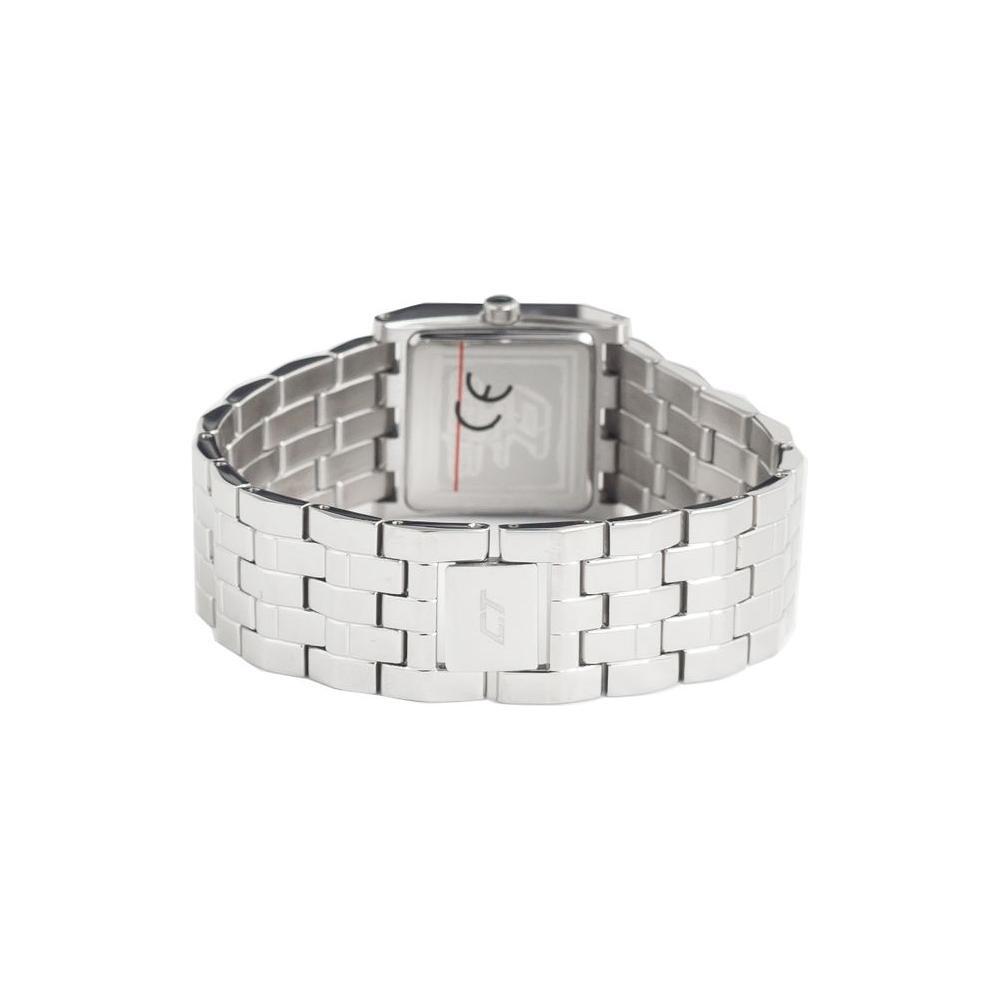 Chronotech Silver Stainless Steel Dress Watch