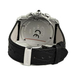 Chronotech Black Leather Watch