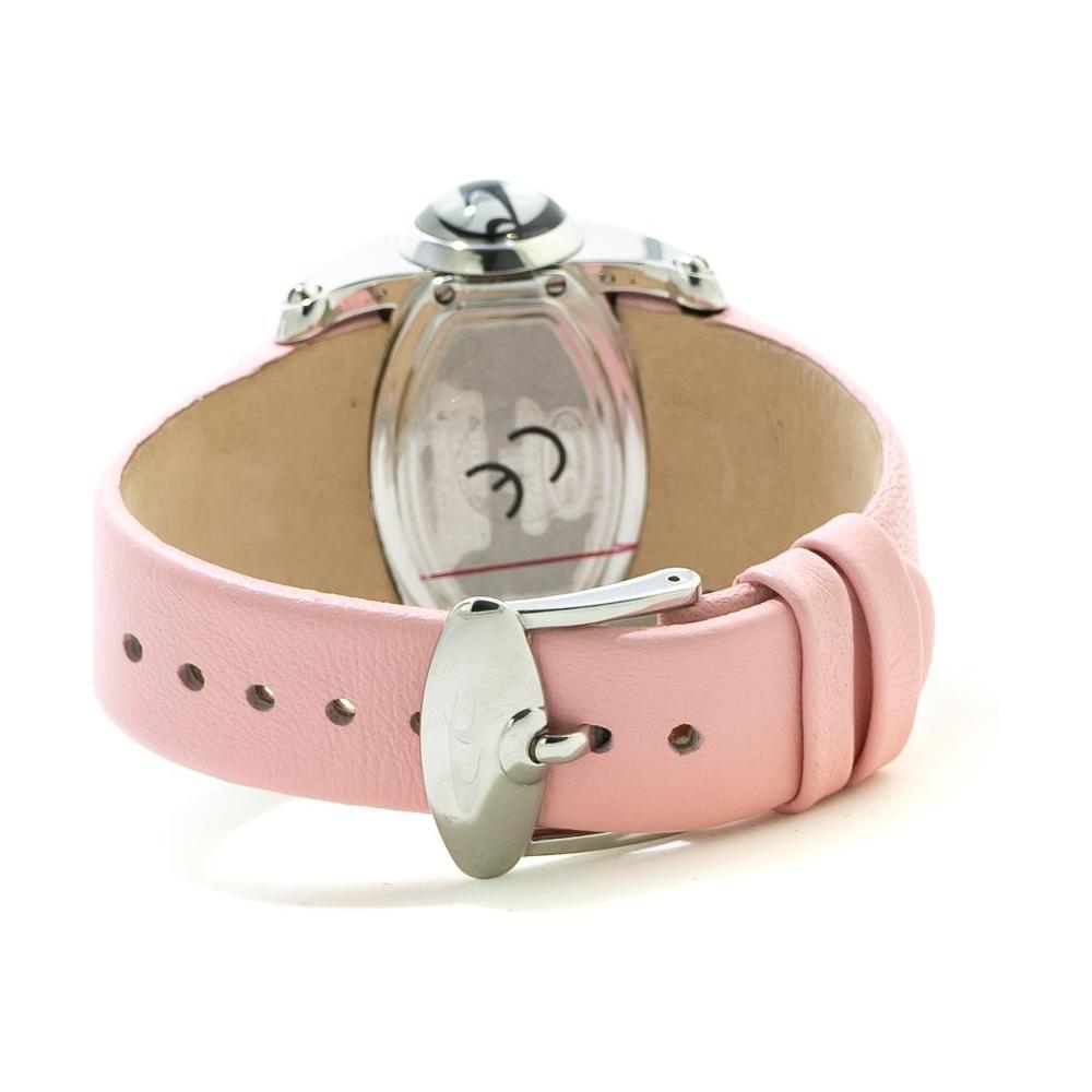 Chronotech Multicolor Leather Dress Watch