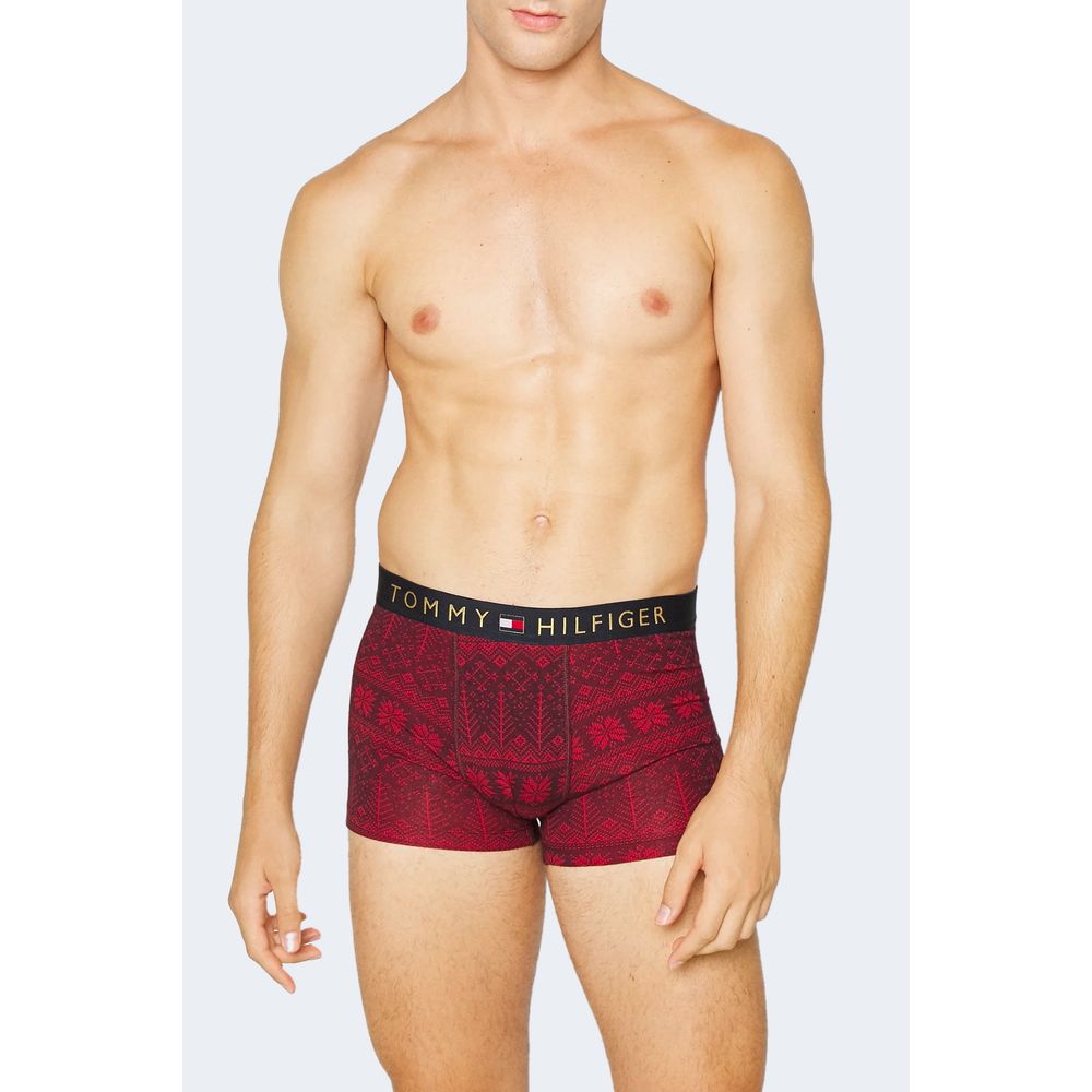 Tommy Hilfiger Bordeaux Cotton Boxer