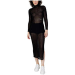 Calvin Klein Jeans Black Marabou Long CA-12009500009-IT38|XS