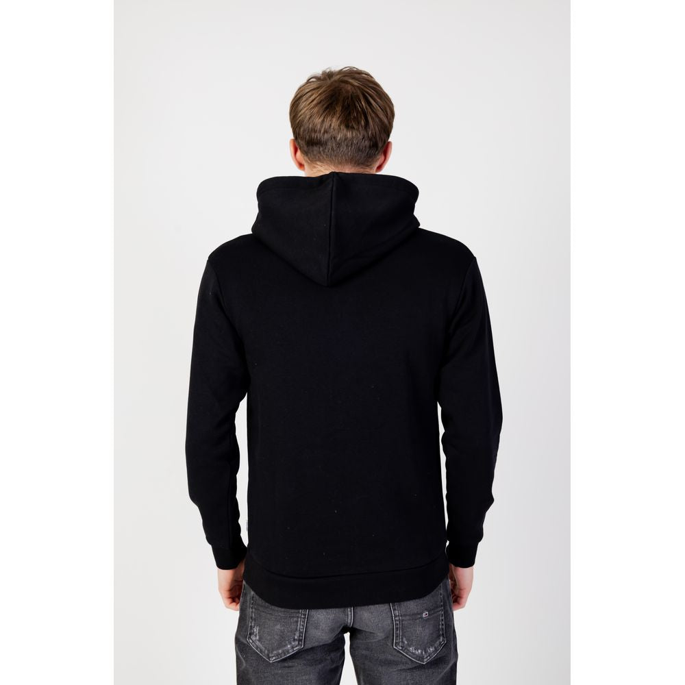 Jack Jones Black Polyester Hoodie
