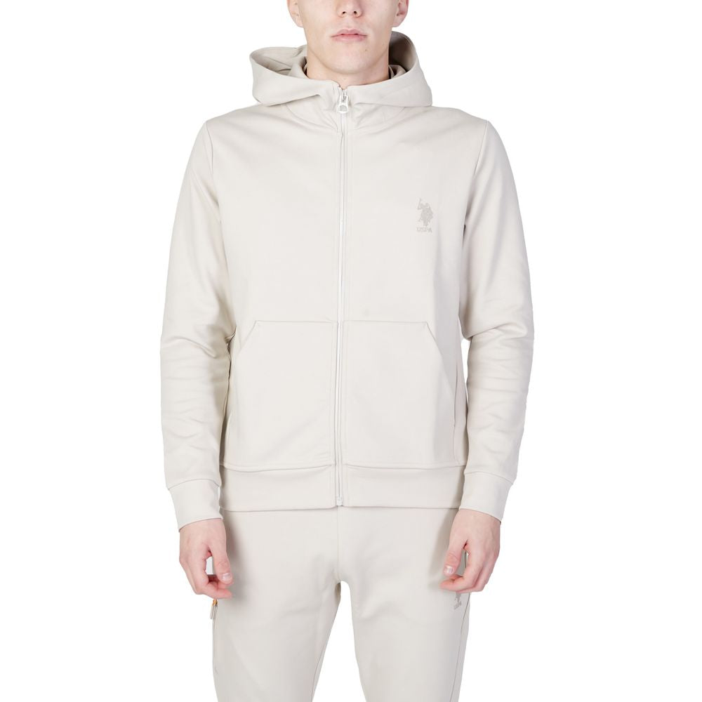 U.S. POLO ASSN. Beige Cotton Hoody US-13146300127-IT48 | L
