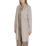 Morgan De Toi Beige Polyester Cardigan MO-15618600127-IT42|M