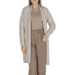 Morgan De Toi Beige Polyester Cardigan MO-15618600127-IT42|M