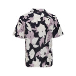 Only & Sons Purple Linen Shortsleeve