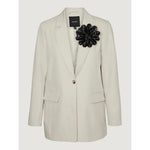 Vero Moda Beige Polyester Blazer VE-13395300127-IT36|XXS