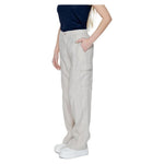 Street One Beige Linen Pant ST-14212600127-W34 | L32