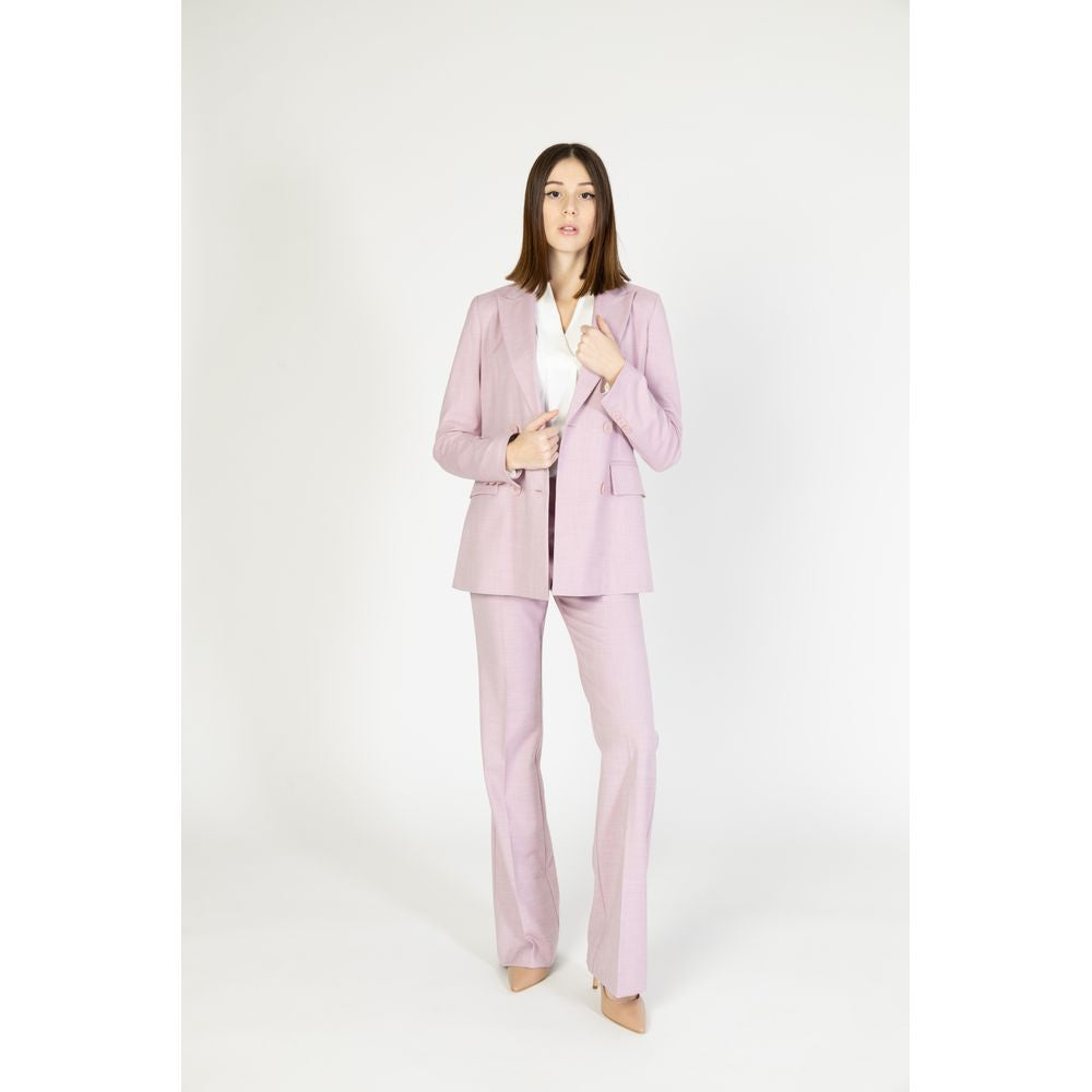 Sandro Ferrone Multicolor Viscose Casual Pants