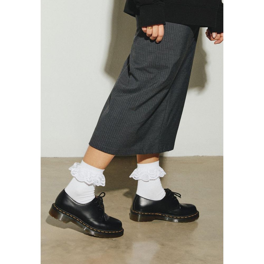 Dr. Martens White Polyester Socks