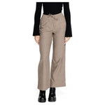 Jacqueline De Yong Brown Cotton Pant JA-14835300736-M/32