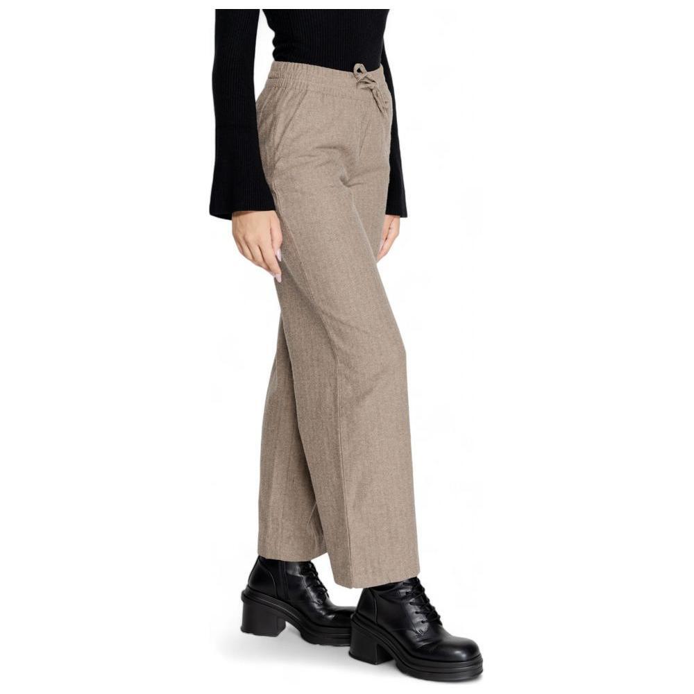 Jacqueline De Yong Brown Cotton Pant JA-14835300736-M/32