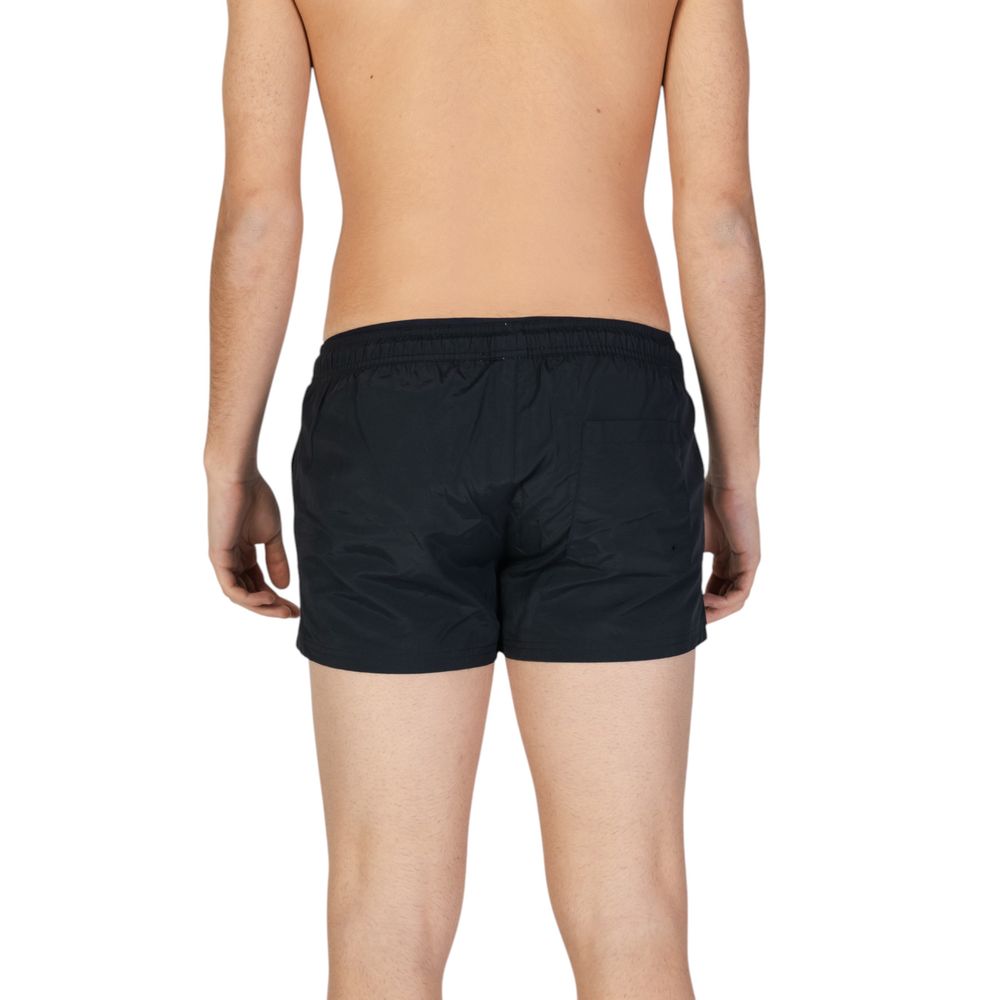 Hamaki-Ho Black Polyester Swim Short