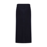 Giorgio Armani Blue Cotton Skirt