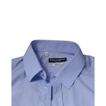 Dolce & Gabbana Light Blue Cotton Slim Fit GOLD Men Dress Shirt