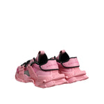 Dolce & Gabbana Pink Low Top Space Women Sneakers Shoes