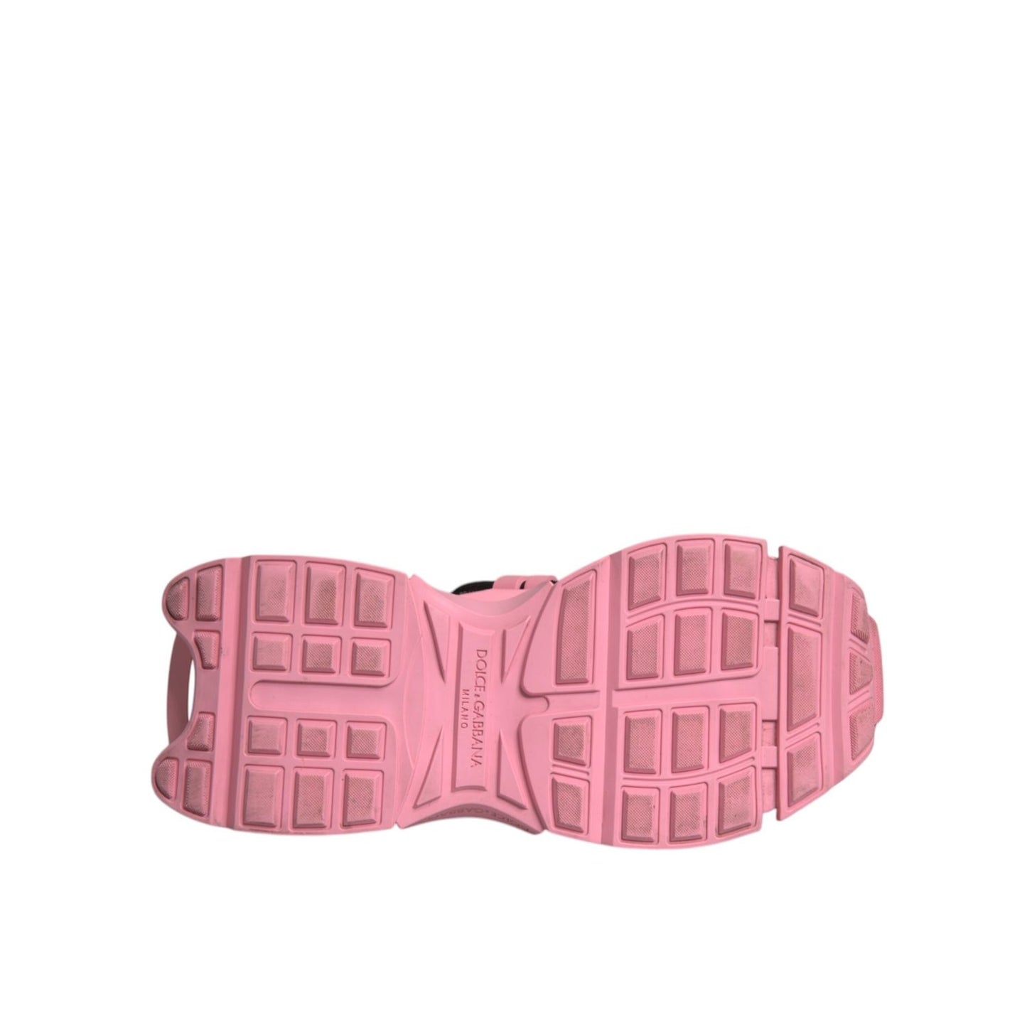 Dolce & Gabbana Pink Low Top Space Women Sneakers Shoes
