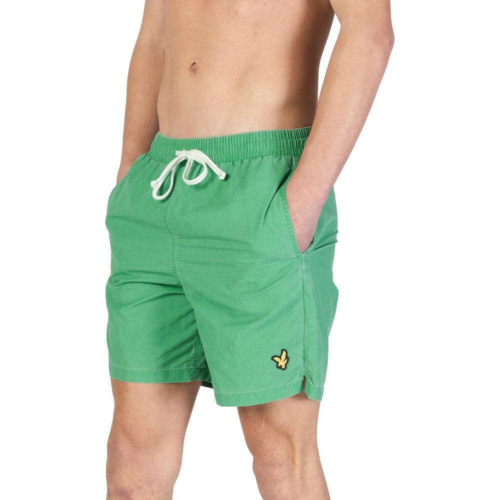 Lyle & Scott Green Nylon Swim Short