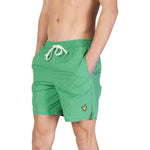 Lyle & Scott Green Nylon Swim Short