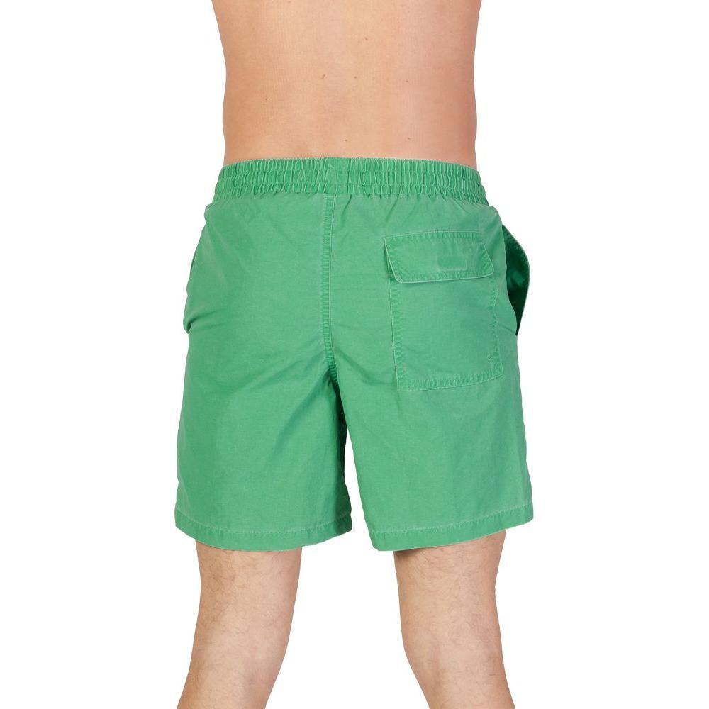 Lyle & Scott Green Nylon Swim Short